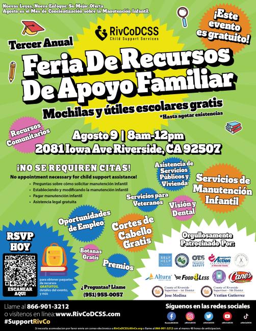2025_FamilySupportResourceFair_Flyer_Spn_8.5x11